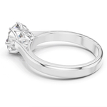 Witgoud ring – 1.00ct Diamant ( IGI Gecertificeerd )